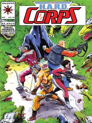 cover image of H.A.R.D. Corps (1992), Issue 10